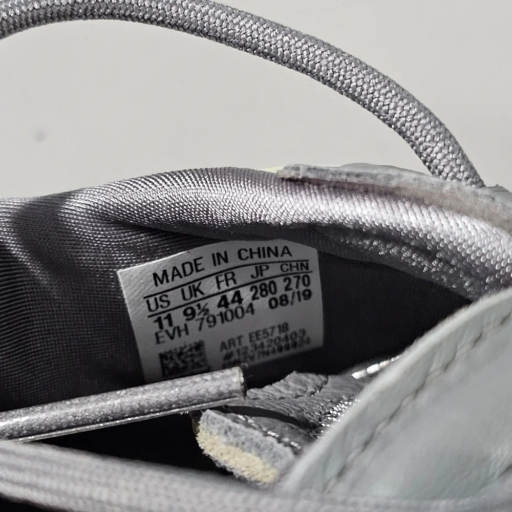 Adidas Ozweego Men‎ 11 Grey Leather Adiprene Sneakers EE5718